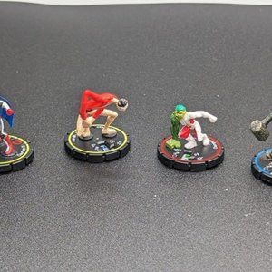 Heroclix set of 4 figures